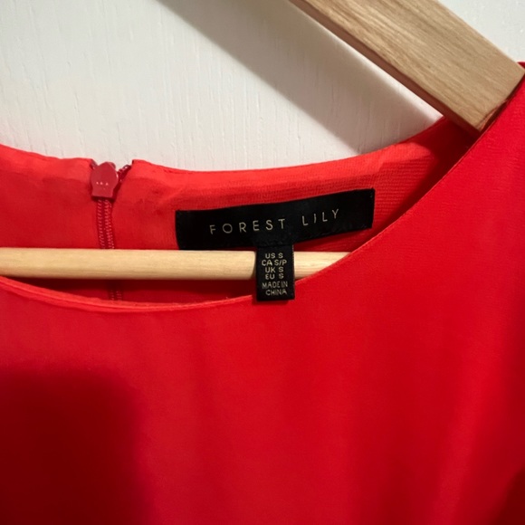 Gauzy red/pink dress - Picture 2 of 3